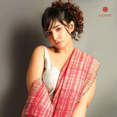 Imperial Red Pure Handwoven Resham Ketia Saree