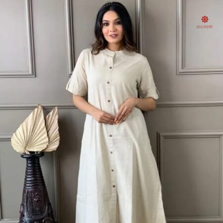 Buy Online Pearl White Premium Quality Cotton Co-ord Set