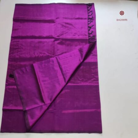 Latest Design Palatinate Purple Handwoven Silk Cotton Saree
