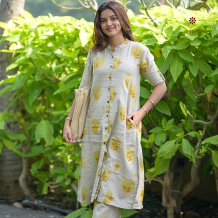 Latest Design Designer Premium Cotton Floral Print Co-ord Set